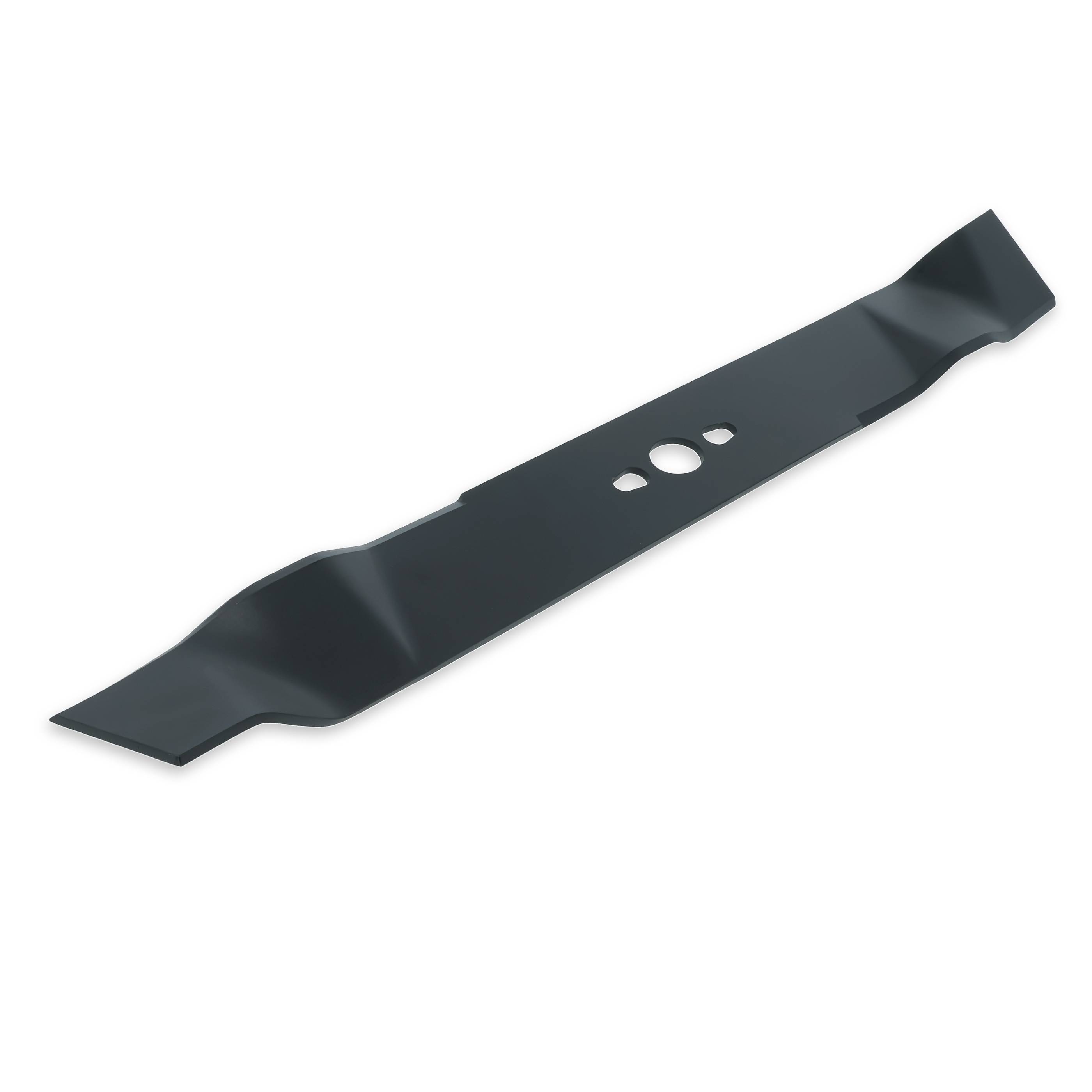 vhbw Ersatz-Messer kompatibel mit Scheppach MS775-53E, MS770-53 Rasenmäher - Ersatzklinge Schwarz, Stahl