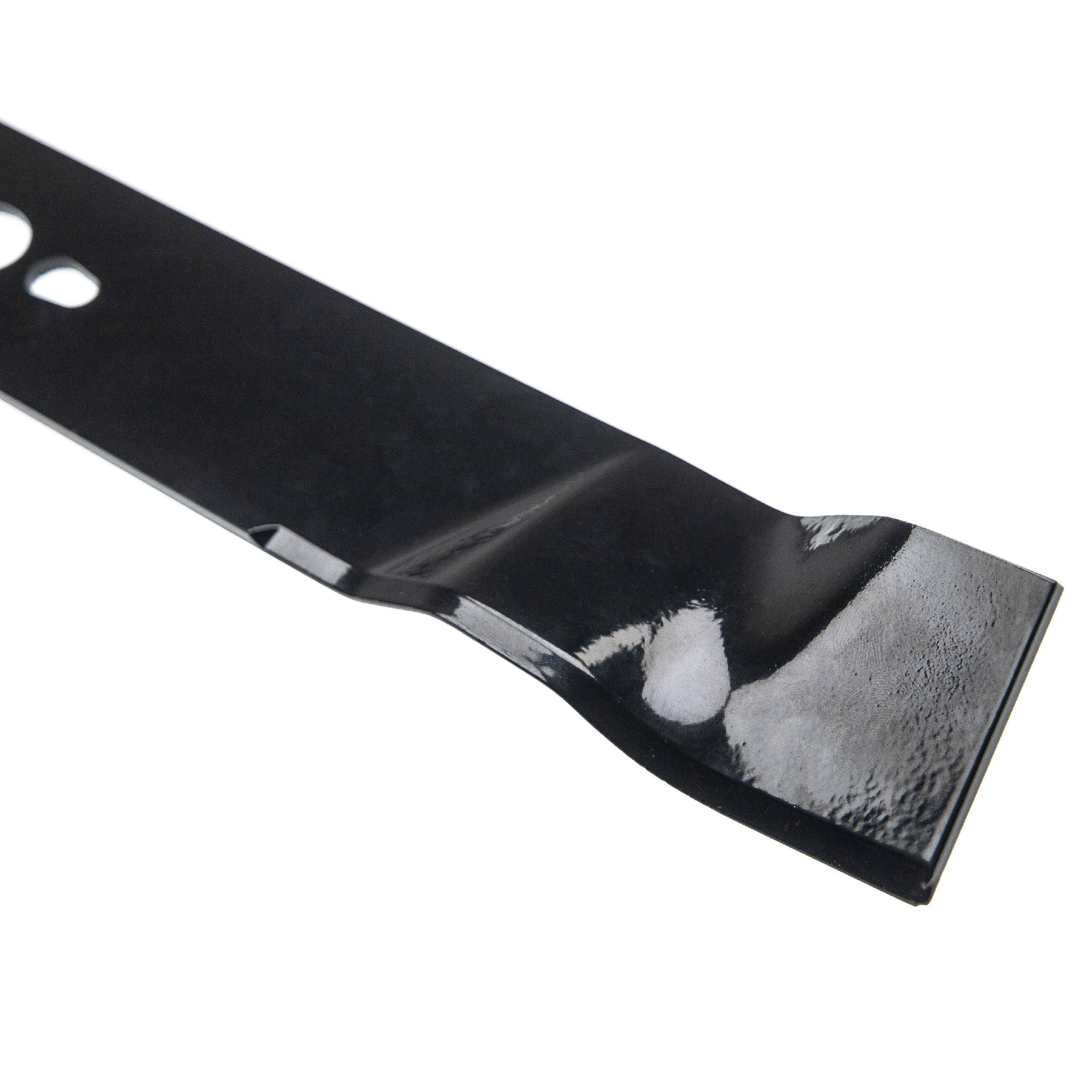 vhbw Ersatz-Messer kompatibel mit Scheppach LS53-EA190 Rasenmäher - Ersatzklinge Schwarz, Stahl