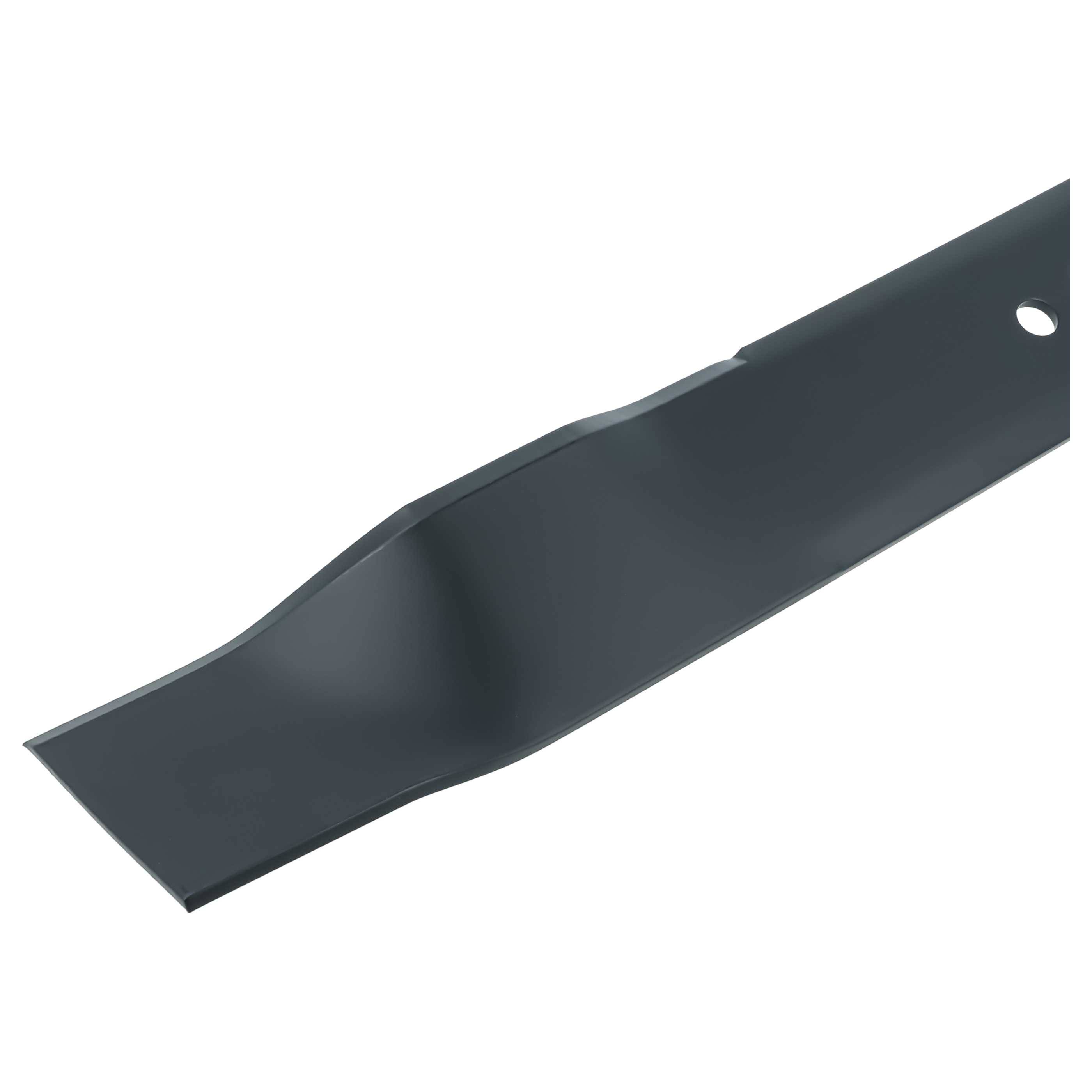 vhbw Ersatz-Messer kompatibel mit Partner P553 CM, P53-875 DWA, P53-625, P35-160DW Rasenmäher - Ersatzklinge Schwarz, 40MnB-Stahl