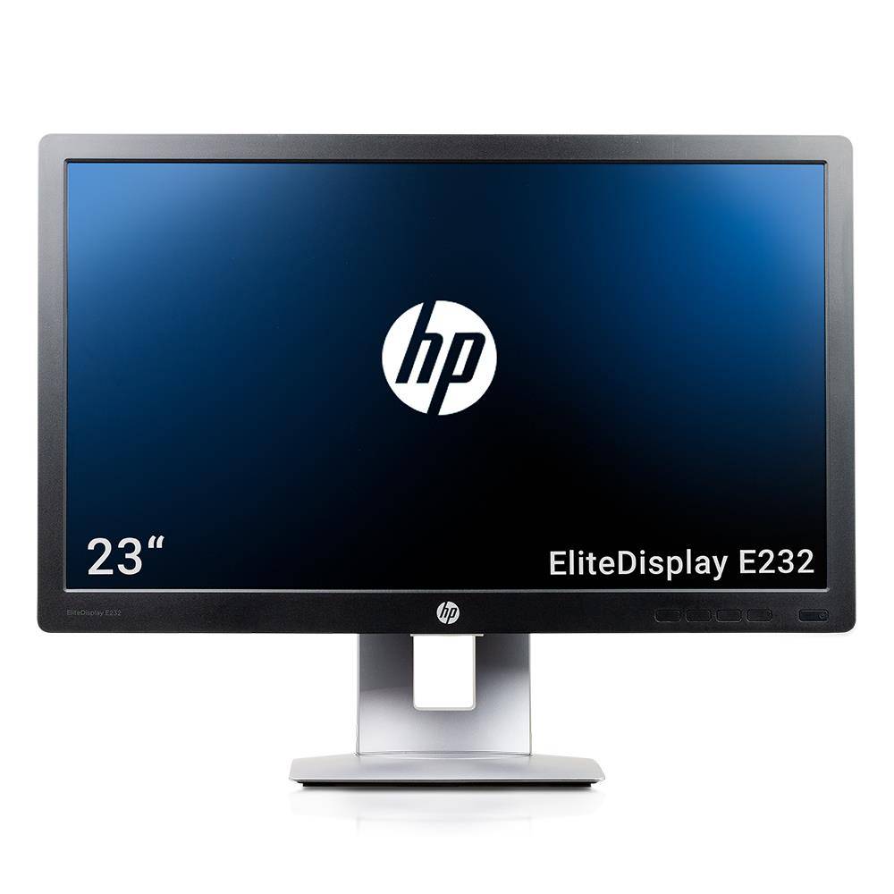 HP EliteDisplay E232 (Refurbished) 58,4cm (23") TFT-Monitor (FULL HD 1920x1080, LED, IPS, Pivot, HDMI, DP, USB)