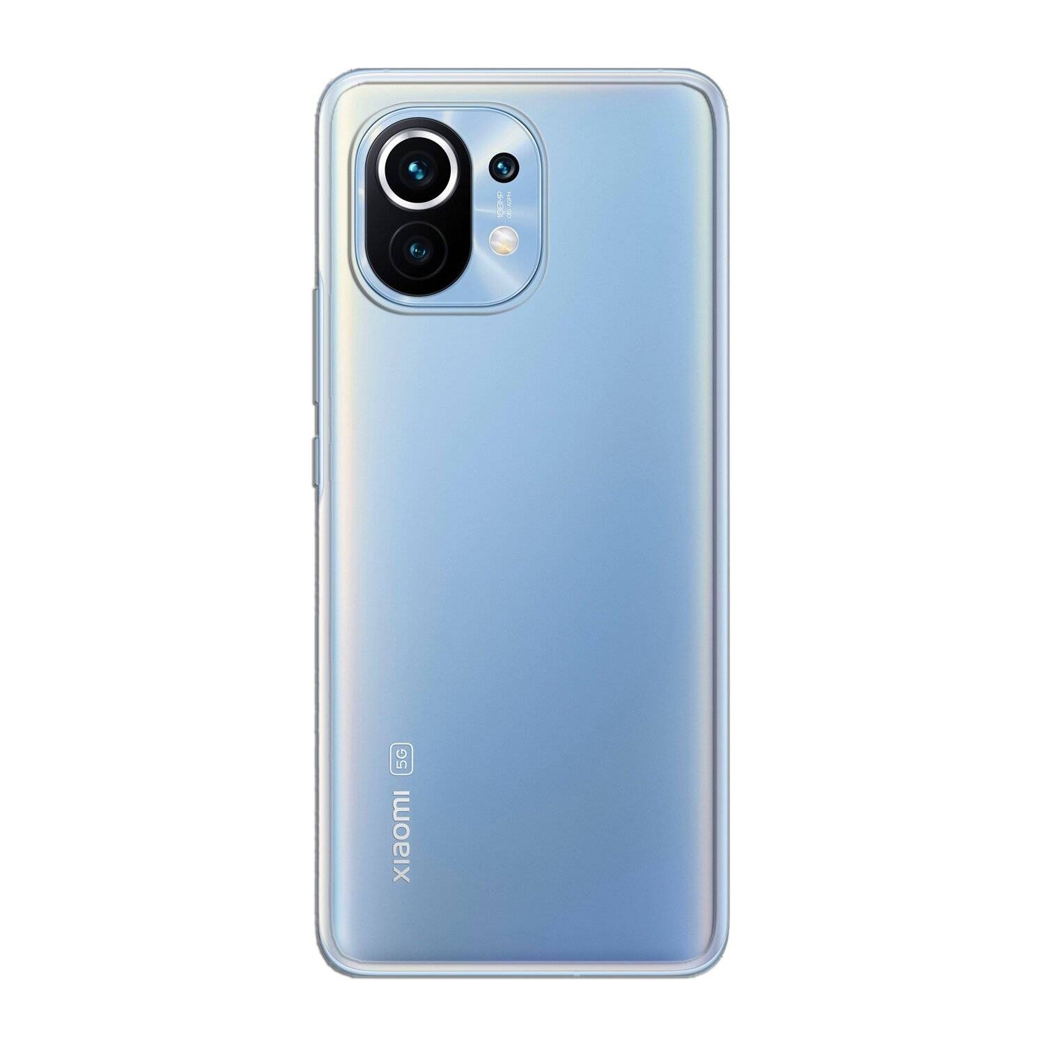 cofi1453® Silikon Hülle Basic kompatibel mit XIAOMI MI 11 Case TPU Soft Handy Cover Schutz Transparent