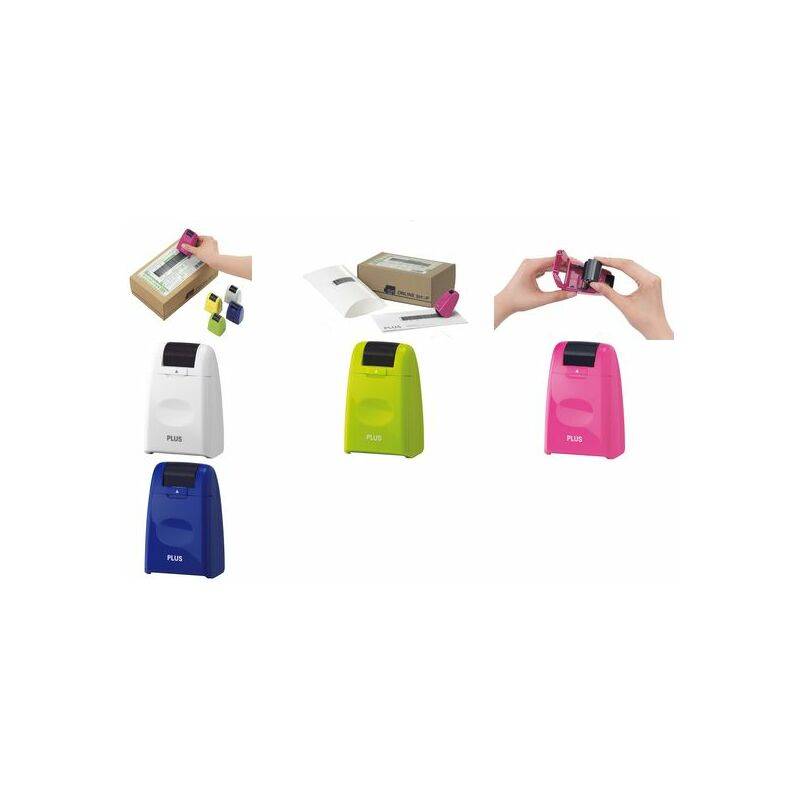 PLUS JAPAN Nachfüll-Kassette für Datenschutz-Rollstempel