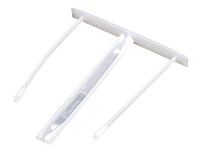 FELLOWES - Bankers Box - Clip-Befestigungsmechanismus - weiß (Packung mit 100)