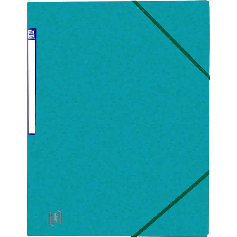 Oxford Eckspannermappe Top File+, DIN A4, aqua