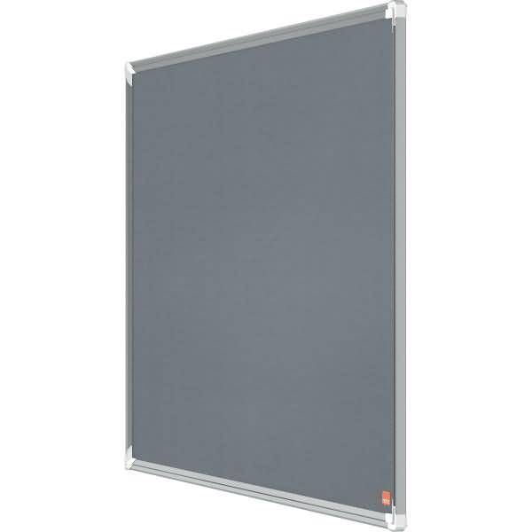 Filz-Notiztafel Premium Plus Aluminiumrahmen 900x600mm grau