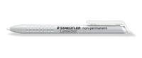 STAEDTLER Lumocolor 768 - Weiß - Rundspitze - Weiß - Medium - 3 mm - Glas - Hart