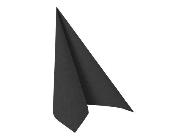 PAPSTAR ROYAL Collection - Serviette - Grösse 40 x 40 cm - Einweg - Schwarz (Packung mit 50)