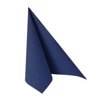 PAPSTAR ROYAL Collection - Serviette - Grösse 40 x 40 cm - Einweg - dunkelblau (Packung mit 50)