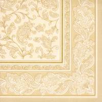 Papstar 11681, Champagner, Seidenpapier, Muster, 54 g/m², 400 mm, 400 mm