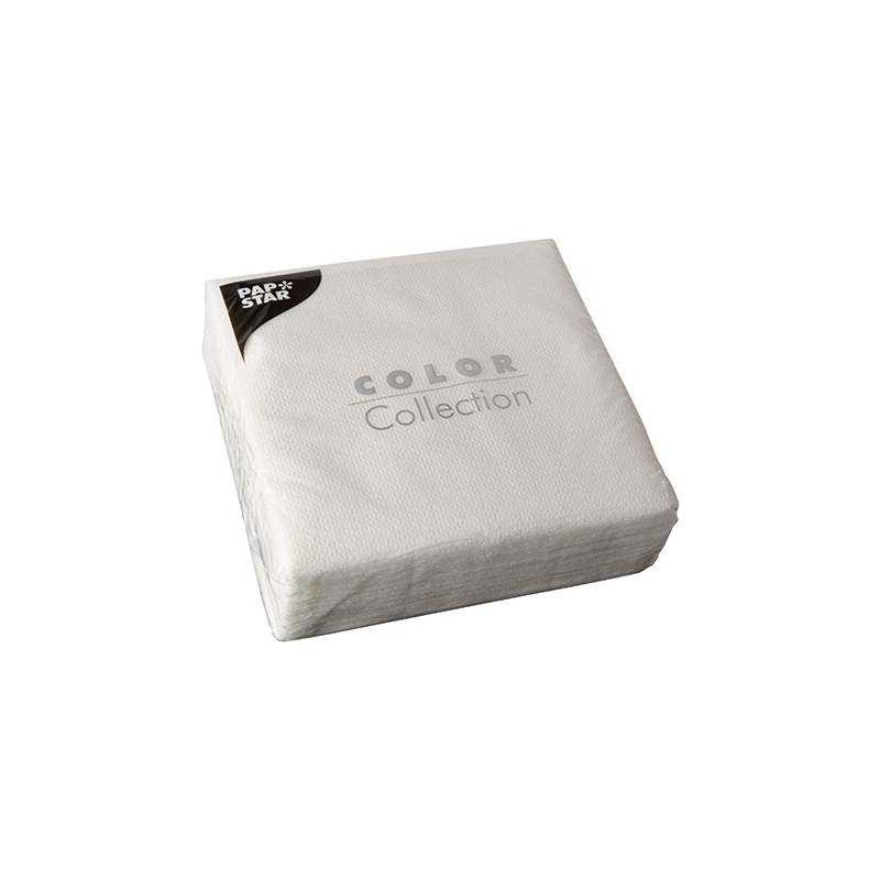 PAPSTAR Lunch-Servietten, 330 x 330 mm, 1-lagig, weiß