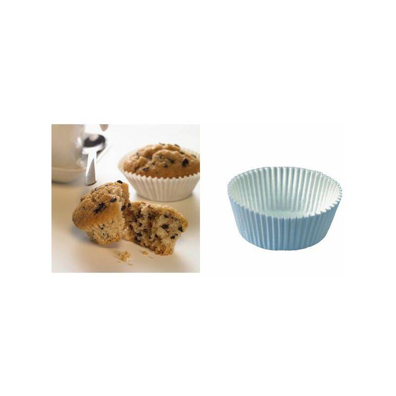 PAPSTAR Muffins-Backförmchen, aus Papier, weiß, 200er