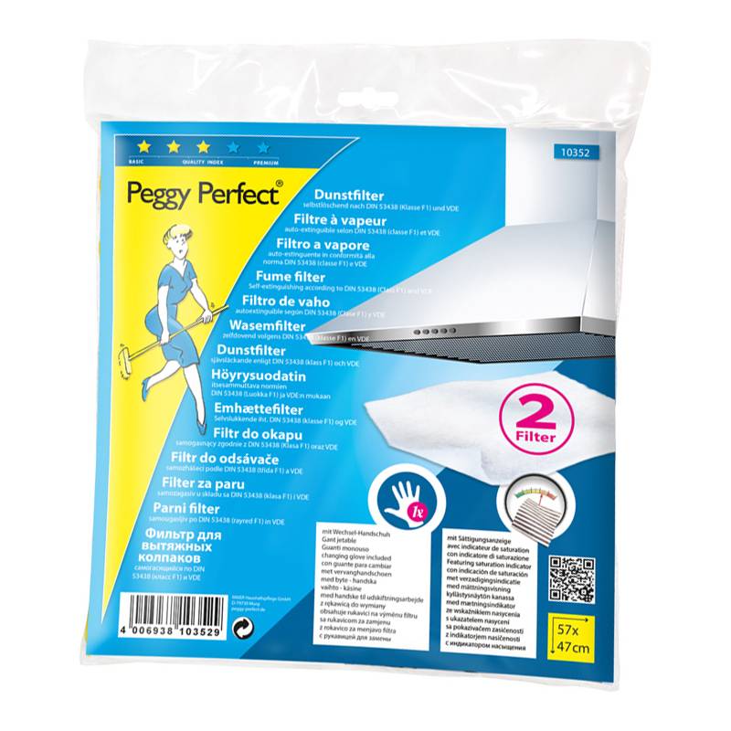 Peggy Perfect Dunstfilter Soft, mit Wechselhandschuh