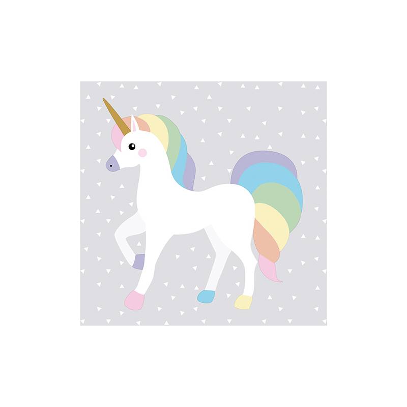 PAPSTAR Motiv-Servietten "Unicorn", 330 x 330 mm