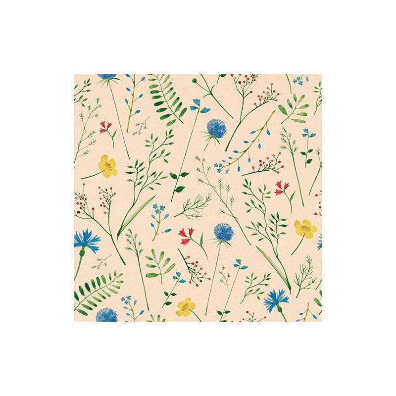 PAPSTAR Motiv-Servietten "Sommaräng", 330 x 330 mm, natur