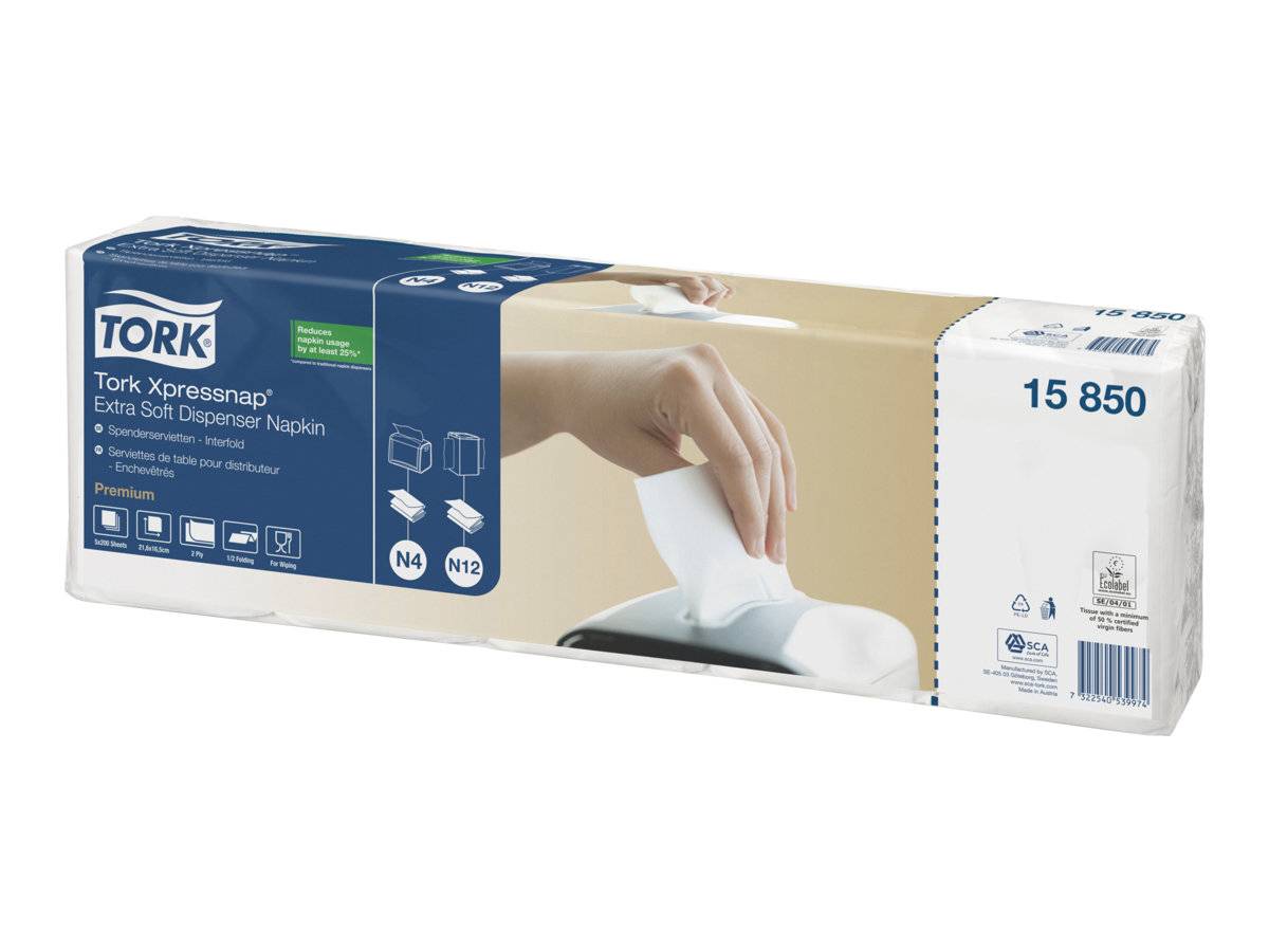 TORK Premium - Serviette - Grösse 21.6 x 16.5 cm