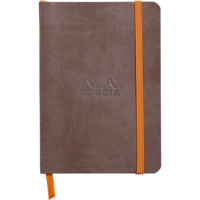 Rhodia flexibles Notizbuch A6 72 Bl liniert, Papier 90g, Braun 117303C Rhodia flexibles Notizbuch A6 72 Bl liniert, Papier 90g, Braun 117303C