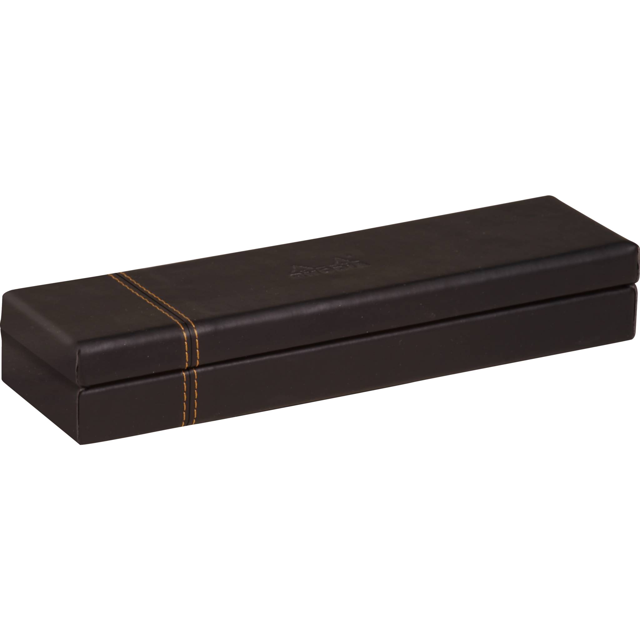 Rhodia Rhodiarama Stiftebox aus Kunstleder, 21x5,5x3cm - Schwarz 118876C