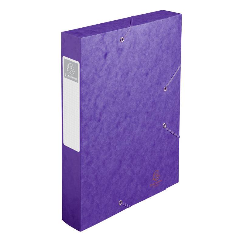 EXACOMPTA Sammelbox Cartobox, DIN A4, 60 mm, violett