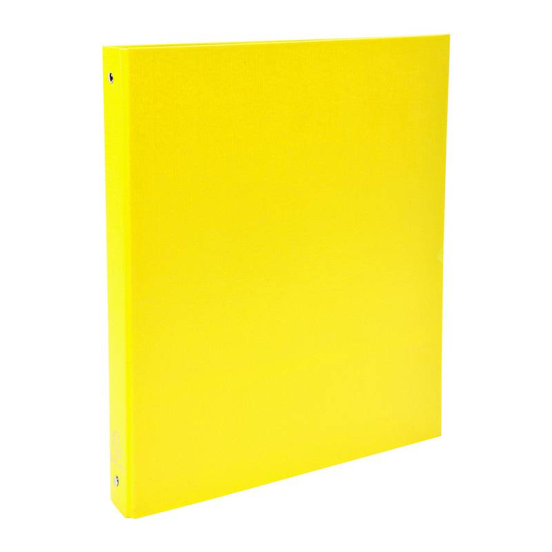 EXACOMPTA Ringbuch, 4-Ring-Mechanik, DIN A4, gelb