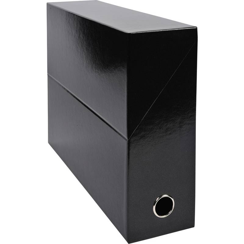 EXACOMPTA Archivbox Iderama, aus Karton, 90 mm, schwarz