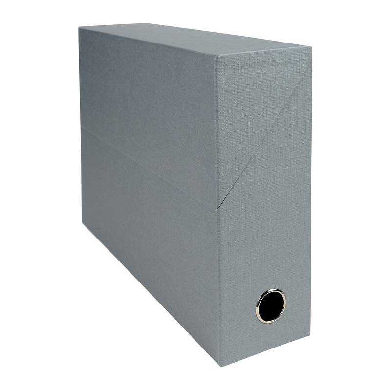 EXACOMPTA Archivbox, DIN A4, Karton, 90 mm, grau