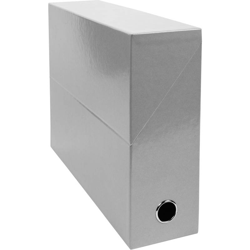 EXACOMPTA Archivbox Iderama, Karton, 90 mm, grau