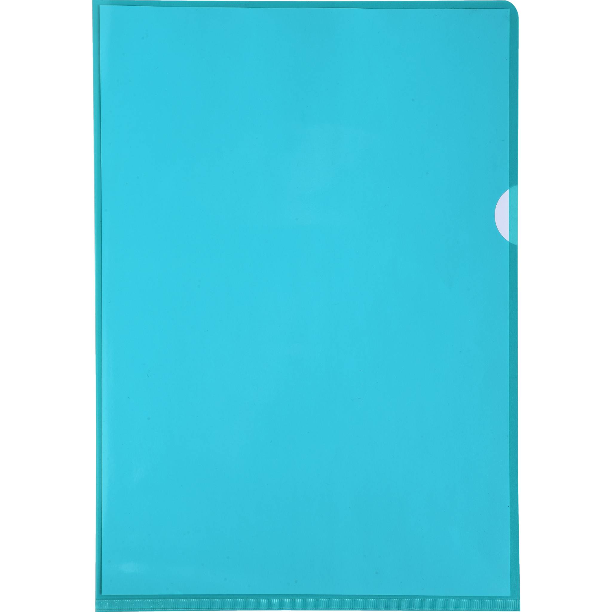 Exacompta Pack 100 Aktensichthüllen glattem festem PVC 130µ A4 Grün 661295E