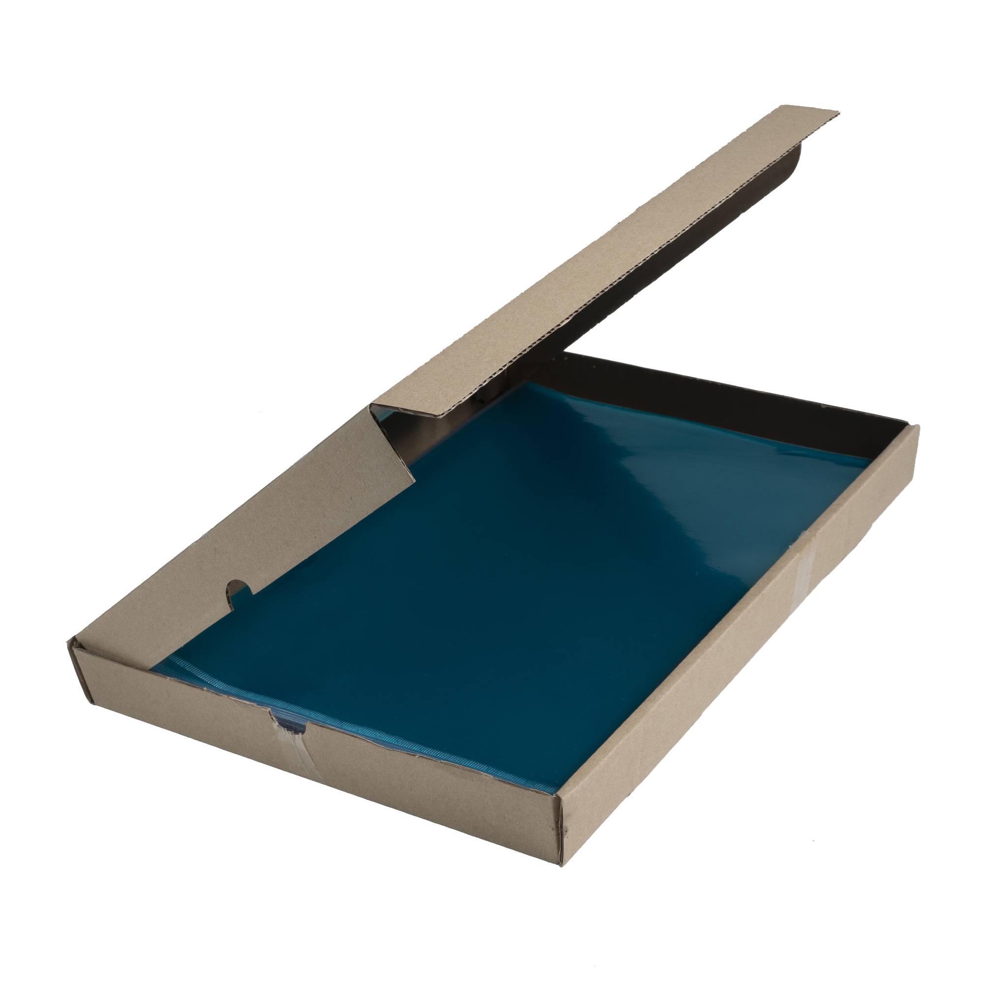 Exacompta Pack 100 Aktensichthüllen glattem festem PVC 130µ A4 Grün 661295E