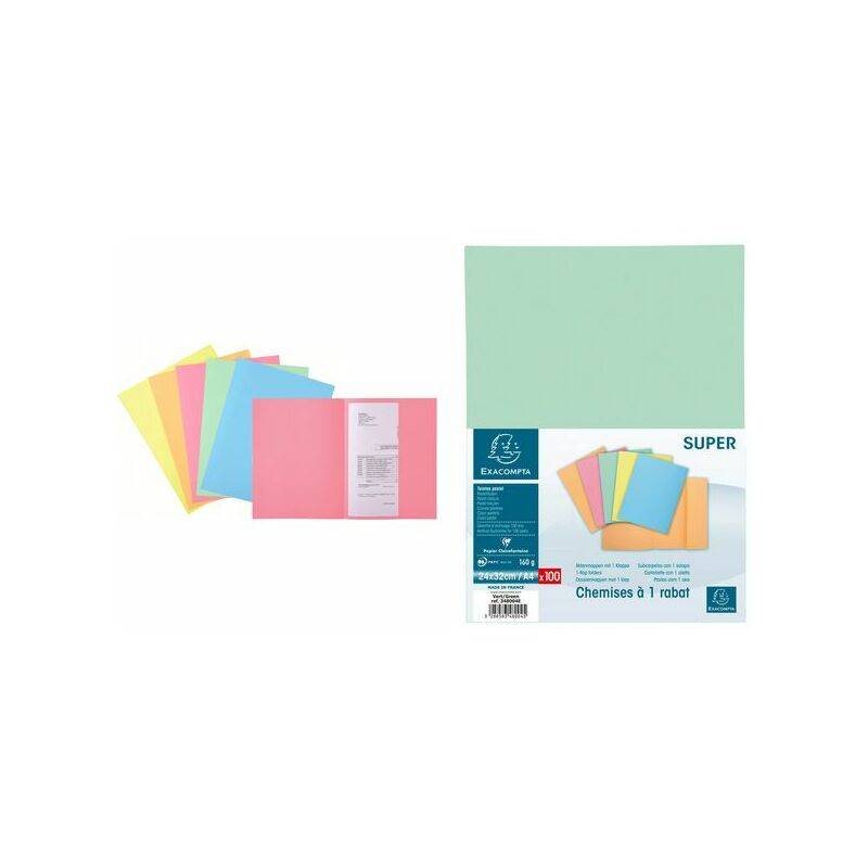 EXACOMPTA Aktenmappe SUPER 160, DIN A4, hellblau