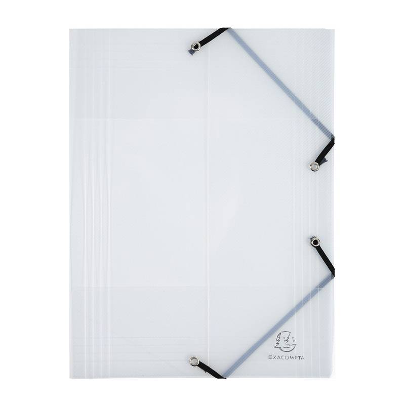 EXACOMPTA Sammelmappe Crystal, aus PP, DIN A4, kristall