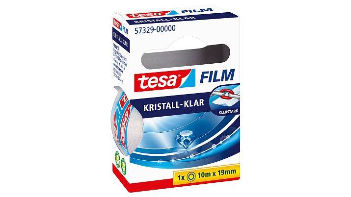 TESA 57329, 10 m, Transparent, 19 mm, 1 Stück(e)