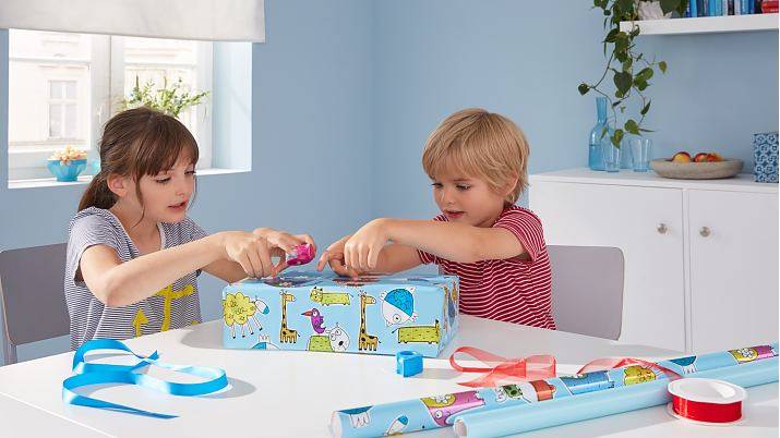 TESA 57857, 1,9 cm, 10 m, Blau, Rot