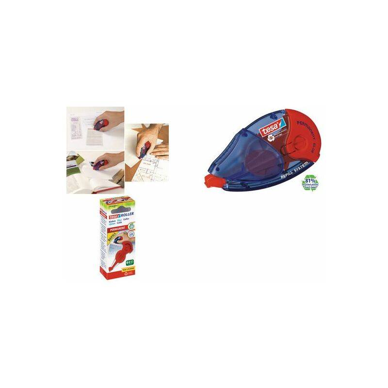 tesa ecoLogo Refill-Kleberoller PERMANENT GLUE, 2er Pack
