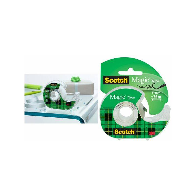 3M Scotch Klebefilm Magic 810, unsichtbar, Caddy-Pack