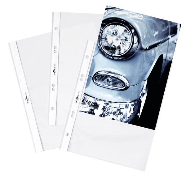 Durable 2651, 150 x 210 mm (A5), Transparent, Polypropylen (PP), Porträt, Oben, 25 Stück(e)