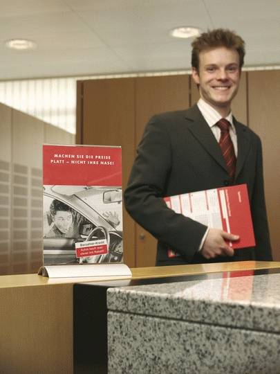 Durable PRESENTER A5, Acryl, Transparent, 150 mm, 85 mm, 237 mm