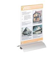 Durable PRESENTER A5, Acryl, Transparent, 150 mm, 85 mm, 237 mm