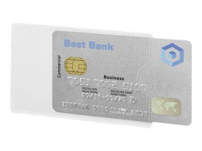 DURABLE - Schutzhülle für Kreditkarte - durchsichtig