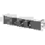 DIGITUS 10" Steckdosenleiste, 3-fach, ohne Schalter, schwarz
