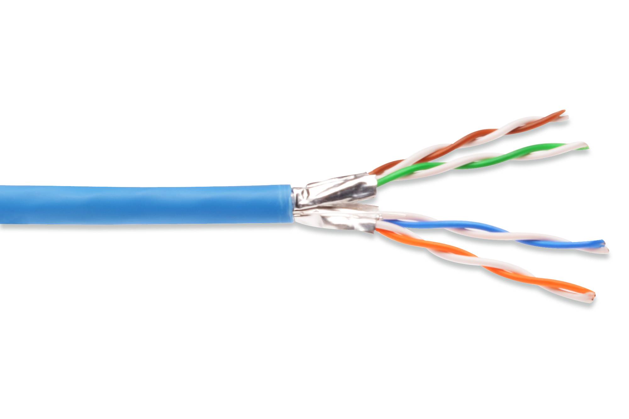 DIGITUS - Cat.6A U/FTP Verlegekabel, 100 m, Simplex, Eca