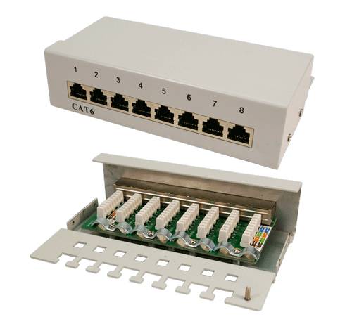 LogiLink Patch Panel Desktop - Patch Panel - STP