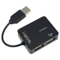 LogiLink Smile USB2.0 4-Port Hub - Hub - 4 x