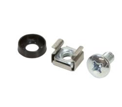 LogiLink - Regalschrauben, Muttern und Unterlegscheiben (M6)