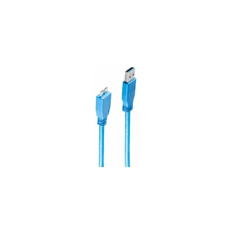 shiverpeaks BASIC-S USB 3.0 Micro Kabel, USB-A - Micro USB-B