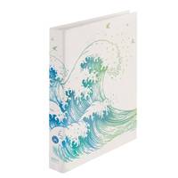 Herlitz 50033416, A4, Q-Ring, Blau, Grün, Weiß, 2,5 cm
