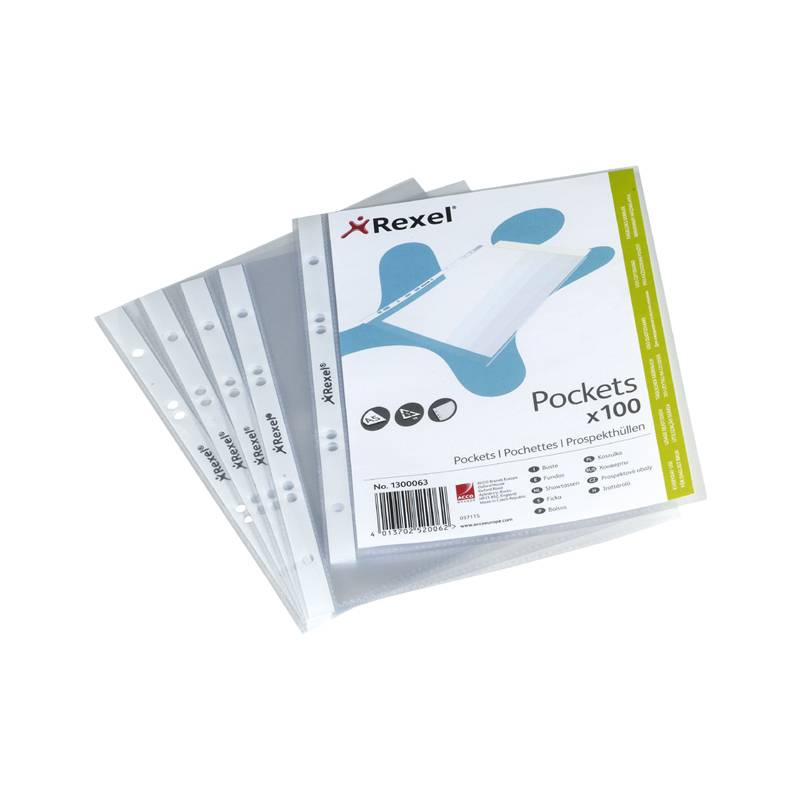 REXEL Prospekthülle Top Quality, A5, PP, glasklar, 0,08 mm