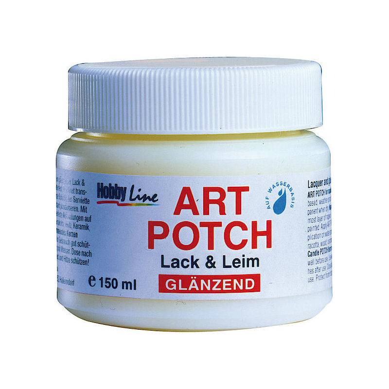KREUL Servietten-Lack & Leim ART POTCH, glänzend, 150 ml