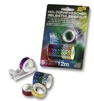Folia 306, Mehrfarbig, Monochromatisch, 2 m, 12 mm, 6 Stück(e)