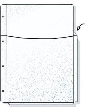 Rexel Dokumentenhülle 22679490 A4 0,18mm leicht genarbt 5 St./Pack.