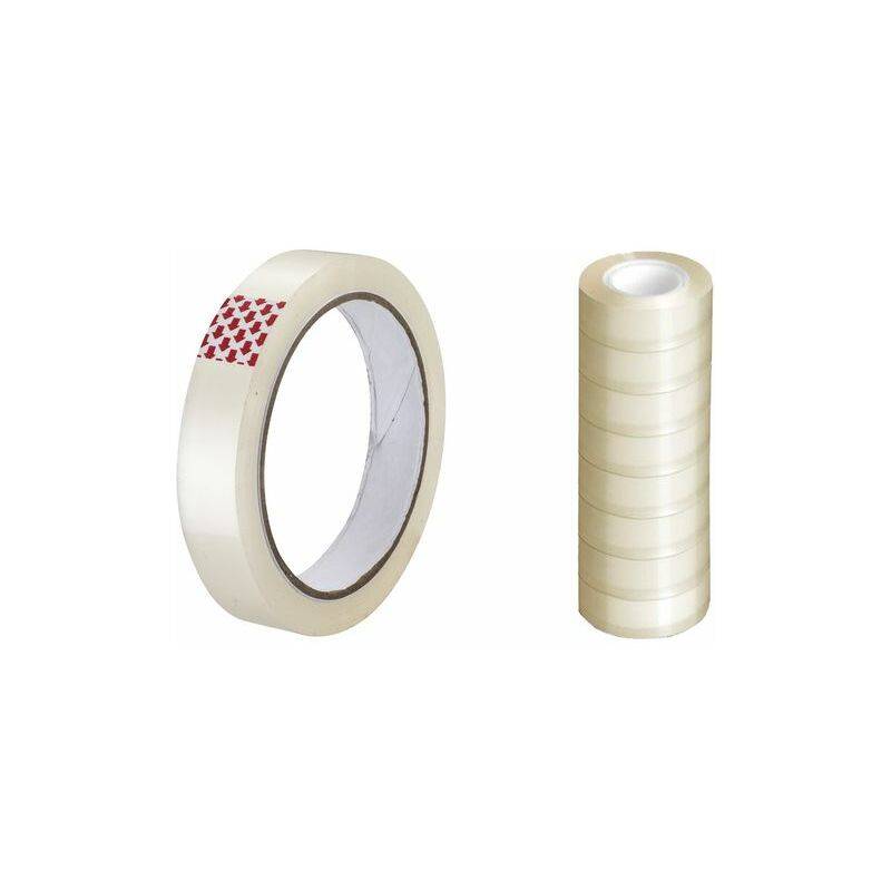 Wonday Klebefilm, transparent, 19 mm x 66 m